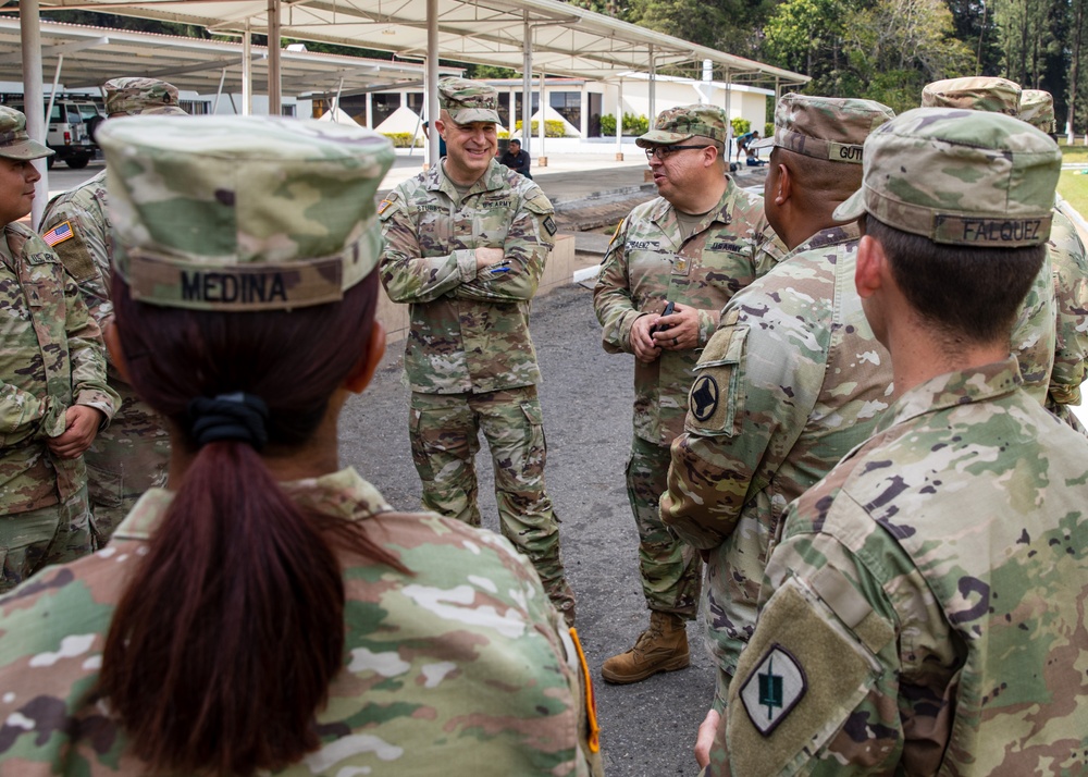 Representing the Arkansas National Guard In Guatemala