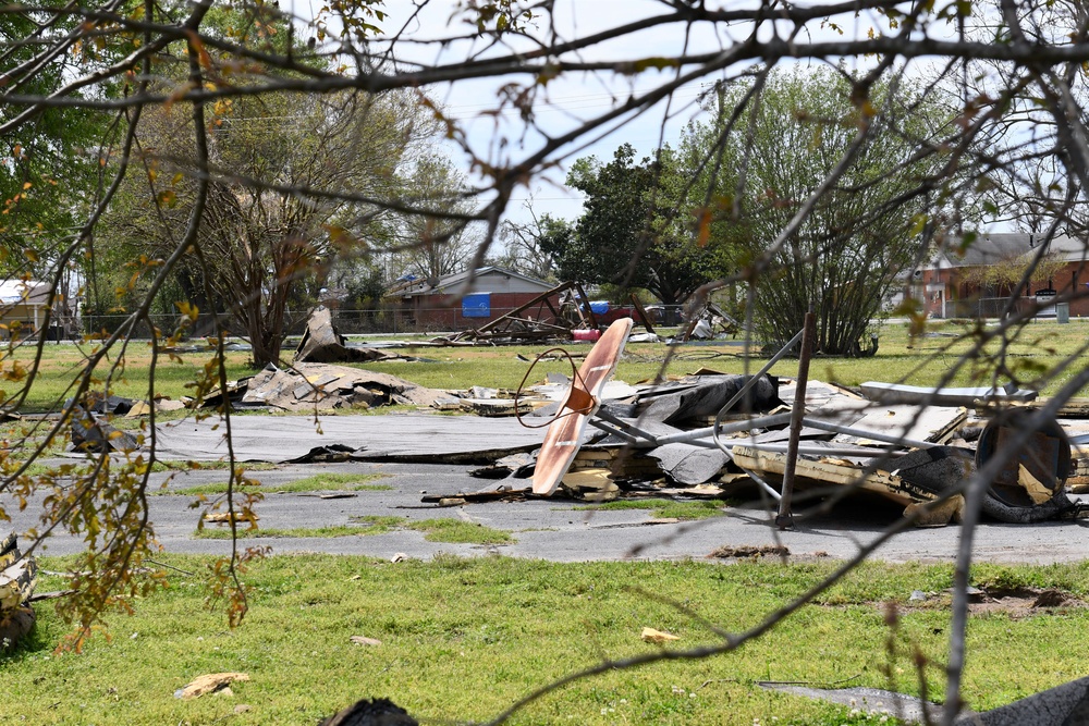 Vicksburg District Infrastructure Assessment Team activates in Rolling Fork and Anguilla Mississippi after March 25th tornadoes