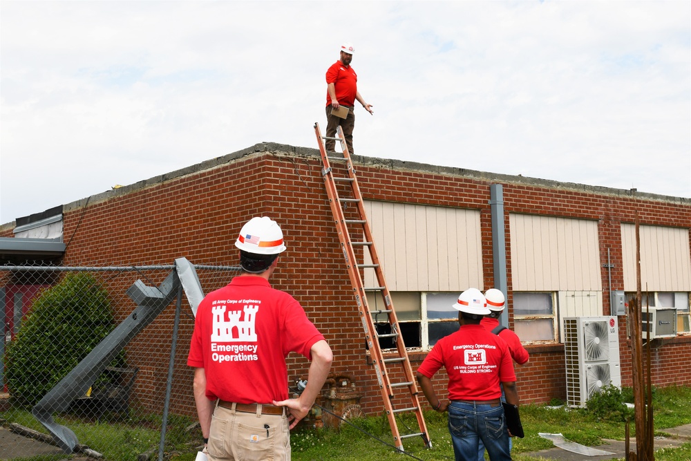 Vicksburg District Infrastructure Assessment Team activates in Rolling Fork and Anguilla Mississippi after March 25th tornadoes