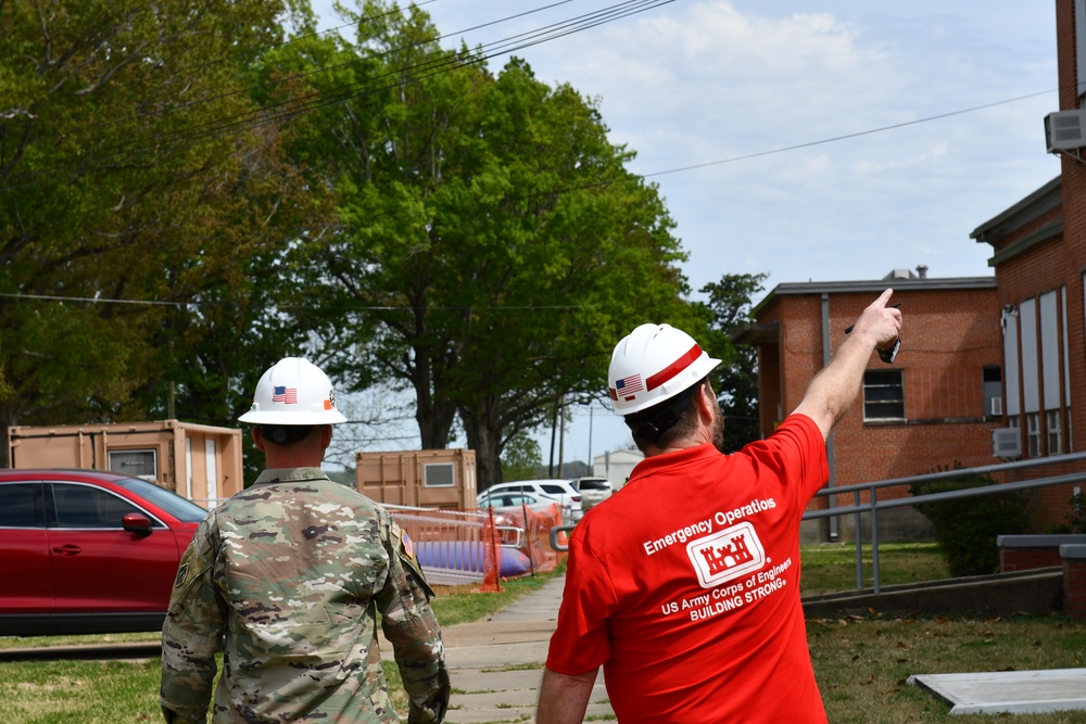 Vicksburg District Infrastructure Assessment Team activates in Rolling Fork and Anguilla Mississippi after March 25th tornadoes