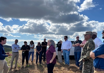 Members of the Puerto Rico Integrated Projects Office (PR-IPO) of the US Army Corps of Engineers Jacksonville District (USACE), received Dr. David W. Pittman, Director of the US Army Research and Development Center (ERDC)