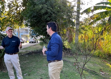 Members of the Puerto Rico Integrated Projects Office (PR-IPO) of the US Army Corps of Engineers Jacksonville District (USACE), received Dr. David W. Pittman, Director of the US Army Research and Development Center (ERDC)