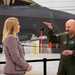 Lauren Barrett Knausenberger, Chief Information Officer for the Department of the Air Force visits the 354th Fighter Wing