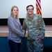 Lauren Barrett Knausenberger, Chief Information Officer for the Department of the Air Force visits the 354th Fighter Wing