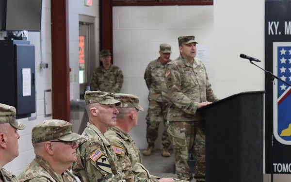 238th Regiment Change of Command