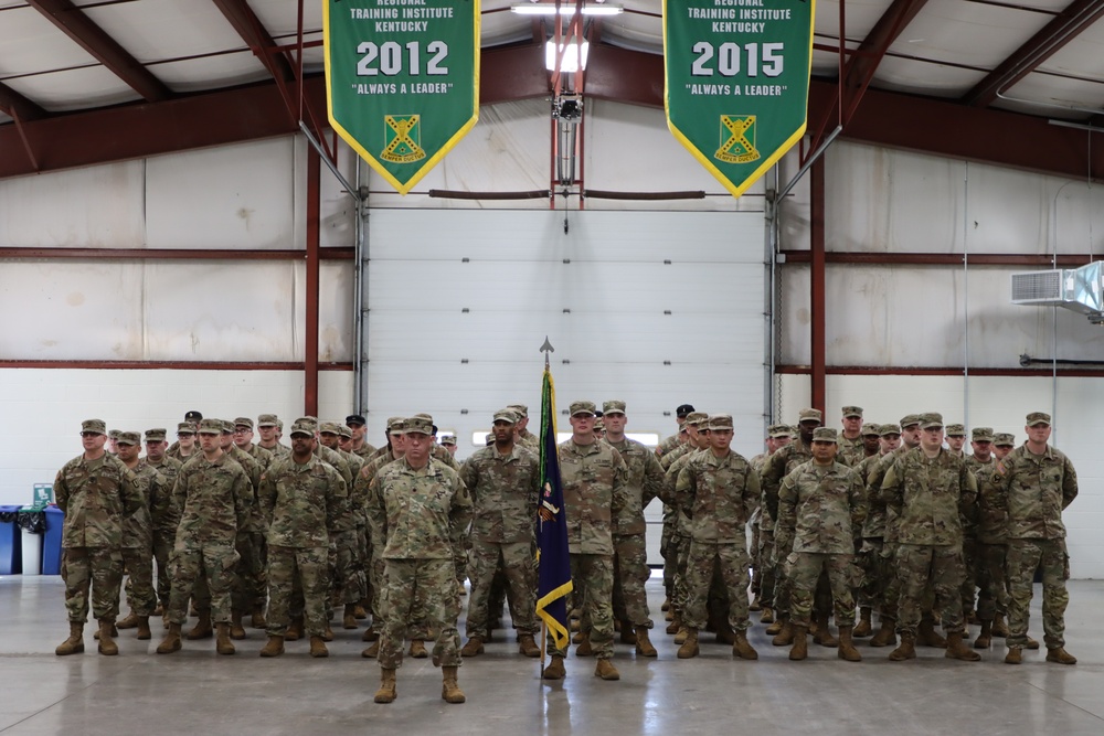 238th Regiment Change of Command