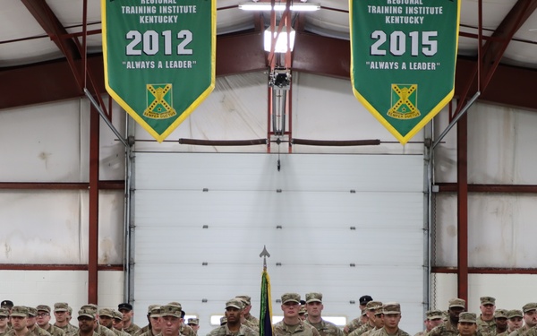 238th Regiment Change of Command