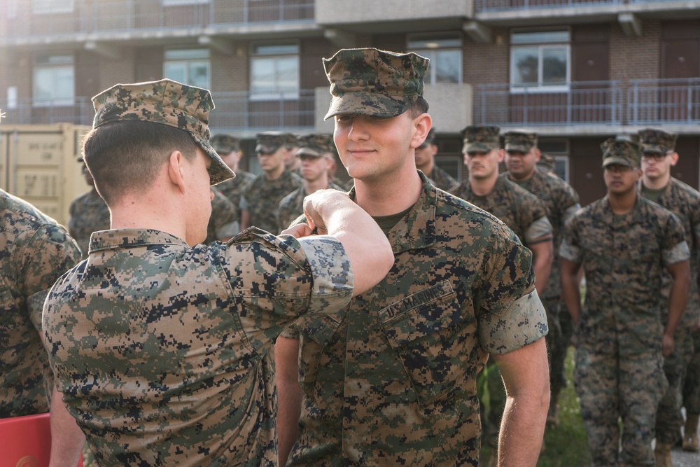 24th MEU Promotion Ceremony