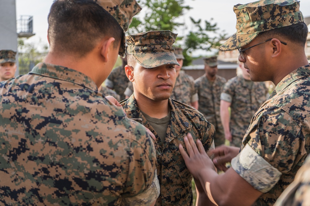 24th MEU Promotion Ceremony