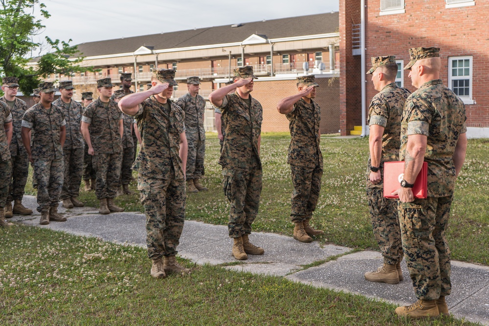 24th MEU Promotion Ceremony