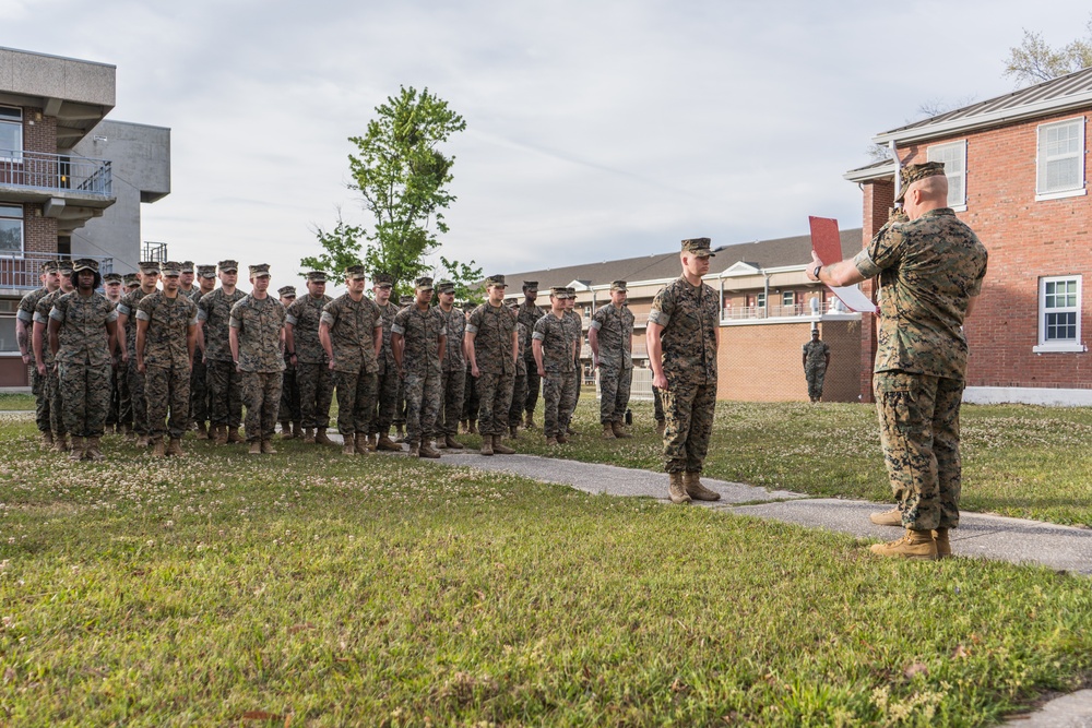 24th MEU Promotion Ceremony