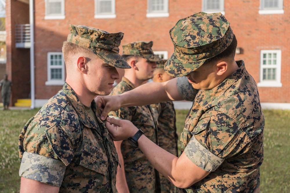 24th MEU Promotion Ceremony