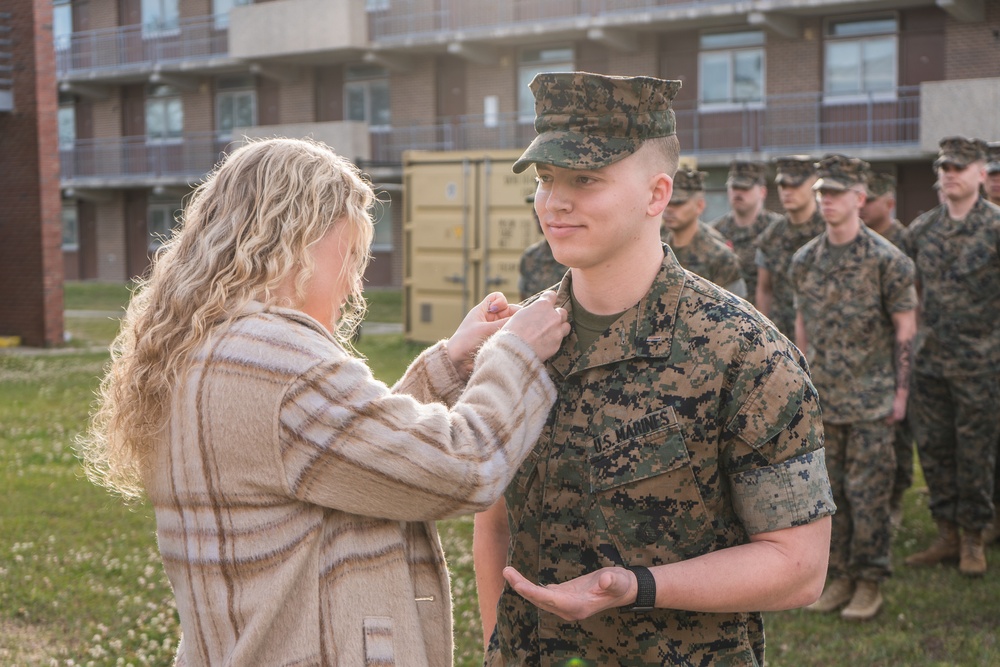 24th MEU Promotion Ceremony