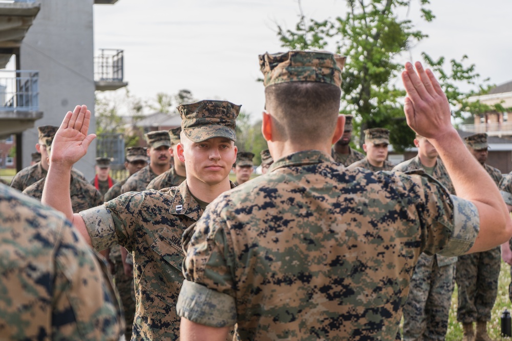 24th MEU Promotion Ceremony