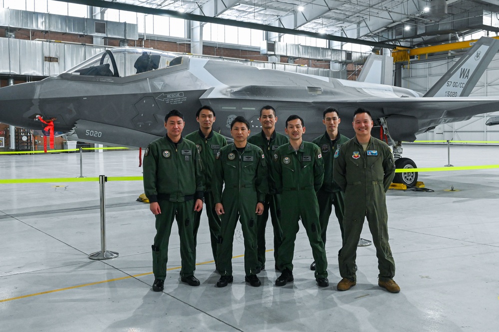 Japan Self-Defense Force visit Nellis AFB