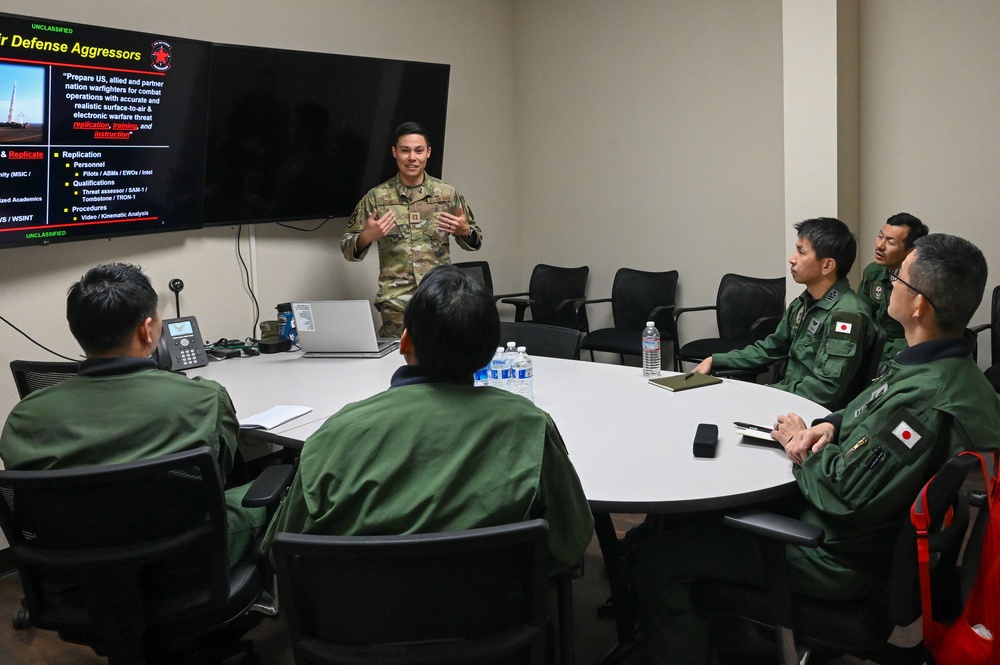 Japan Self-Defense Force visit Nellis AFB