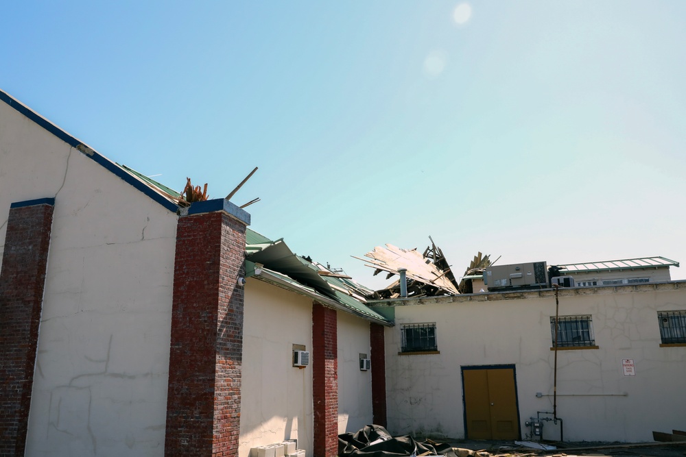 Tornado strikes National Guard Training Center