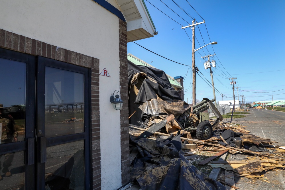 Tornado strikes National Guard Training Center