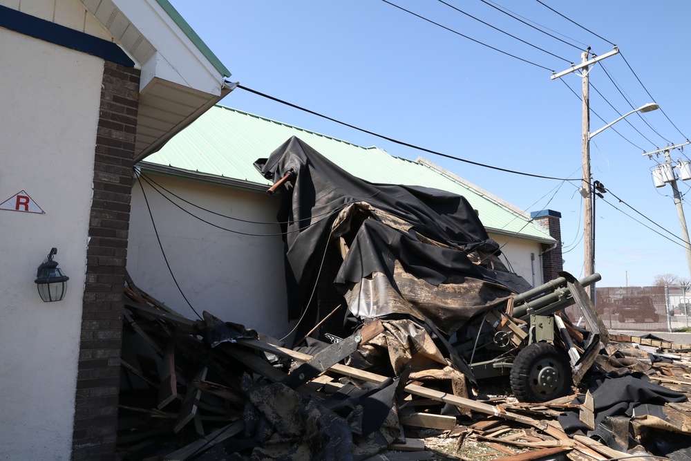 Tornado strikes National Guard Training Center