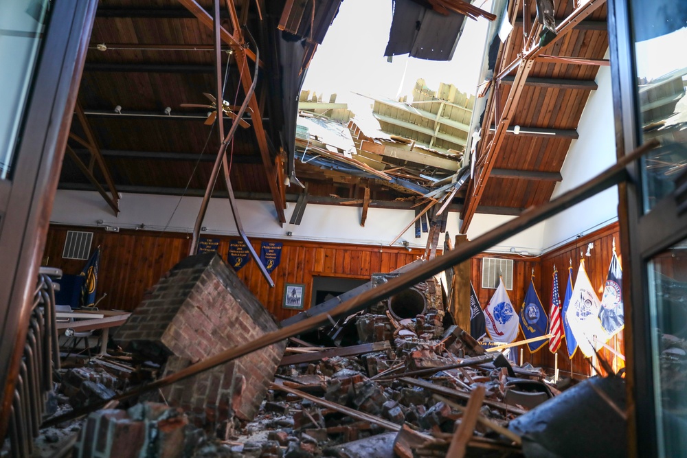 Tornado strikes National Guard Training Center