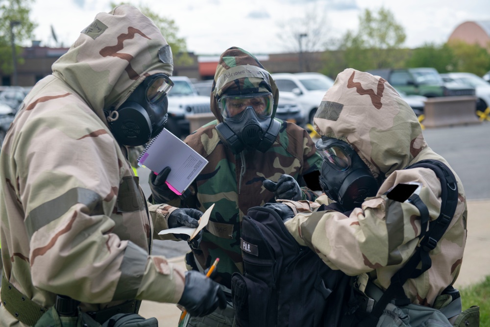 109th Airmen particapte in simulated UAV attack