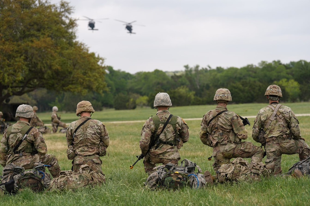 TXARNG, Texas ROTC Air Assault Training