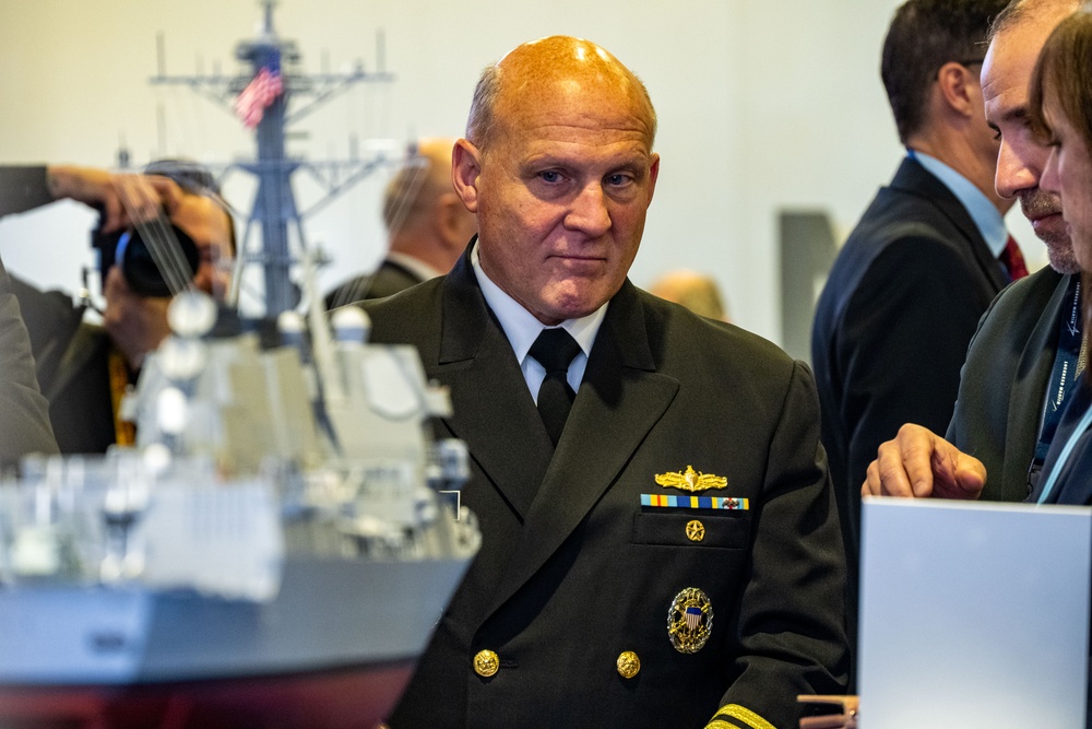 CNO Speaks at 2023 Sea-Air-Space Exposition