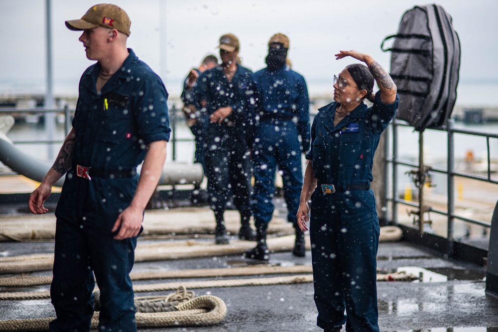 IKE Conducts Operations In The Atlantic Ocean