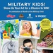 Exchange Celebrating Military Kids with April Art Contest