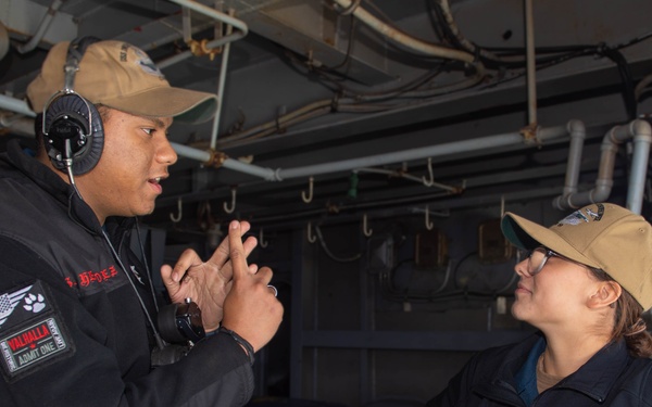 IKE Conducts Operations In The Atlantic Ocean