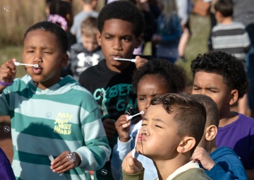 Fun walk kicks off military child month