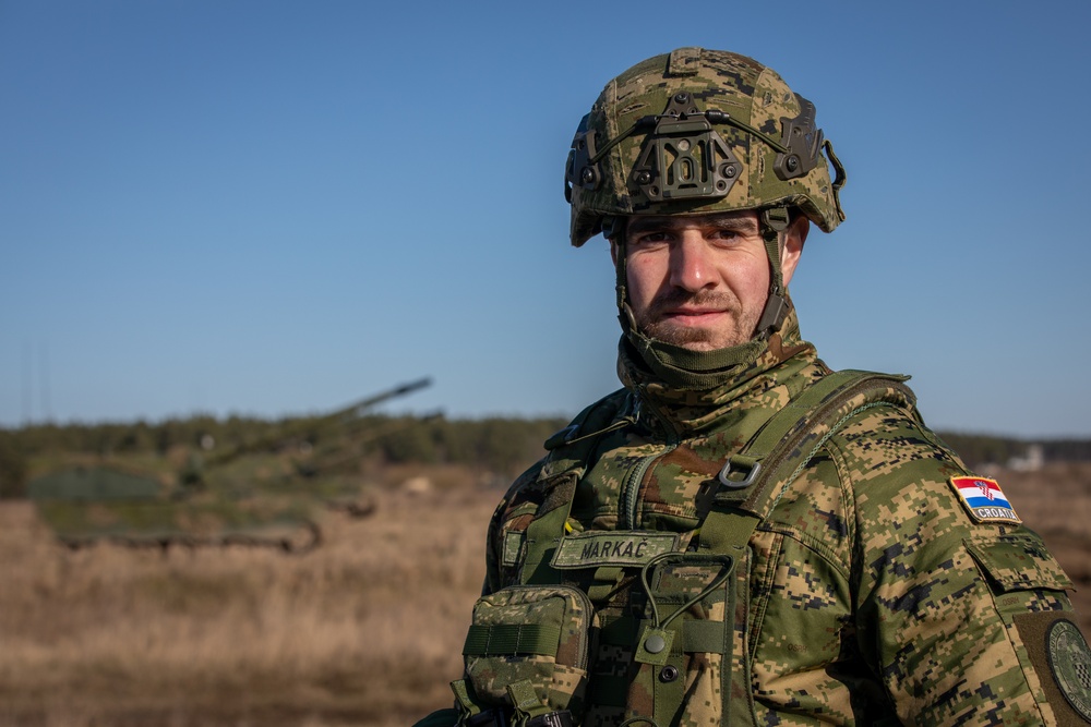 eFP Battle Group Poland’s Kings of Battle Rain Down Combined Firepower