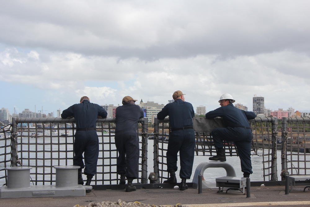 USS Milwaukee Port Visit San Juan, Puerto Rico