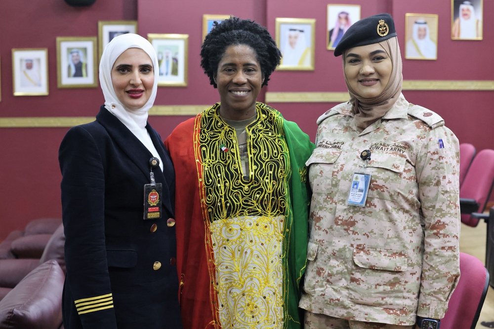 Key leader engagement at a Kuwait Military Hospital with ASG-Kuwait, February, 2023