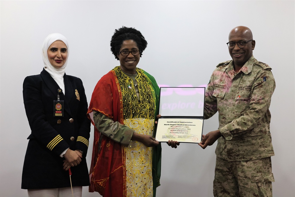 Key leader engagement at a Kuwait Military Hospital with ASG-Kuwait, February, 2023