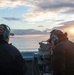 USS William P. Lawrence (DDG 110) Sailors Stand Lookout Watch