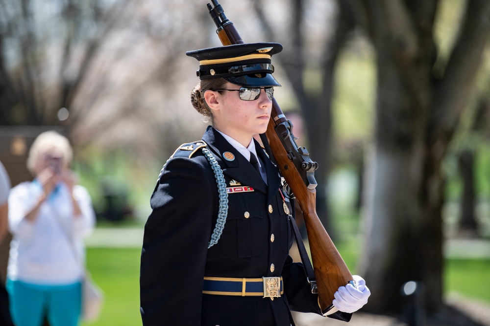 Germany Chief of Defense Gen. Carsten Breuer Participates in a Public Wreath-Laying Ceremony at the Tomb of the Unknown Soldier