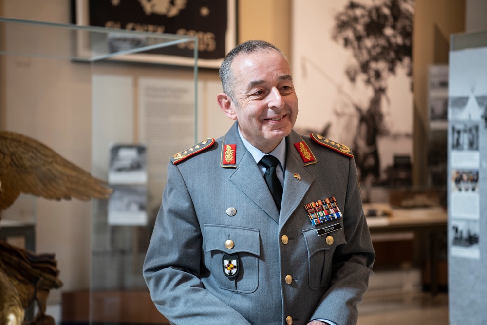 Germany Chief of Defense Gen. Carsten Breuer Participates in a Public Wreath-Laying Ceremony at the Tomb of the Unknown Soldier