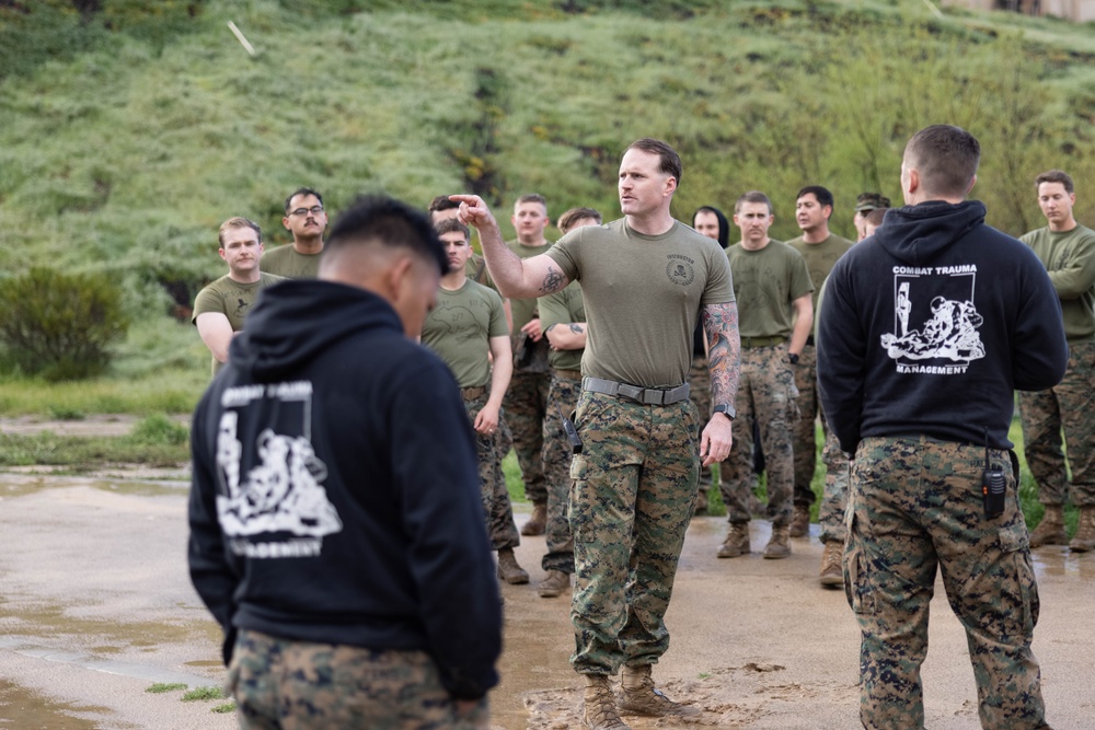 Marines, sailors from across 1st MARDIV compete in Corpsman Cup