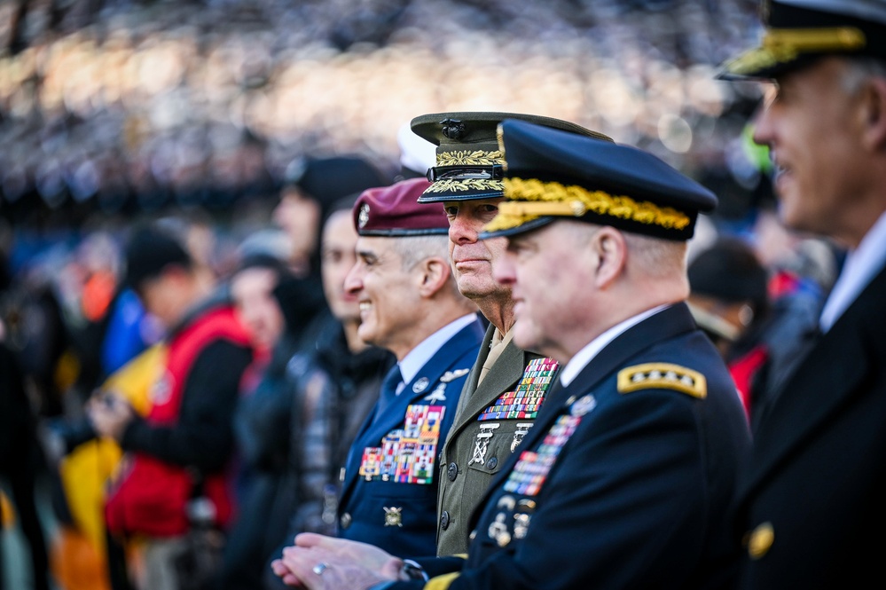 Secretary of the Navy Carlos Del Toro attends the 123rd Army Navy Game