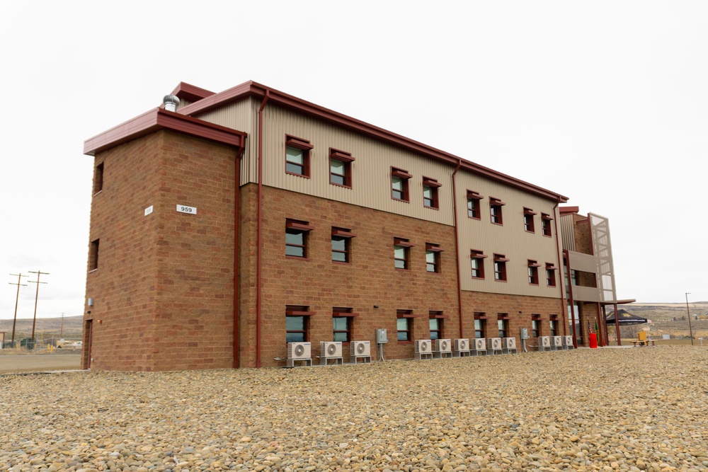 New Army National Guard Barracks Opens at Yakima Training Center