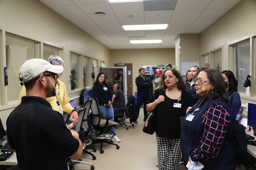 WBAMC Hosts Tour of Simulation Center for Educators