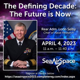 ONR Chief, NRE On Site at Sea Air Space