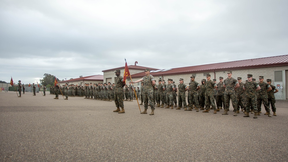 1st Radio Battalion Meritorious Gunnery Sergeant Promotion