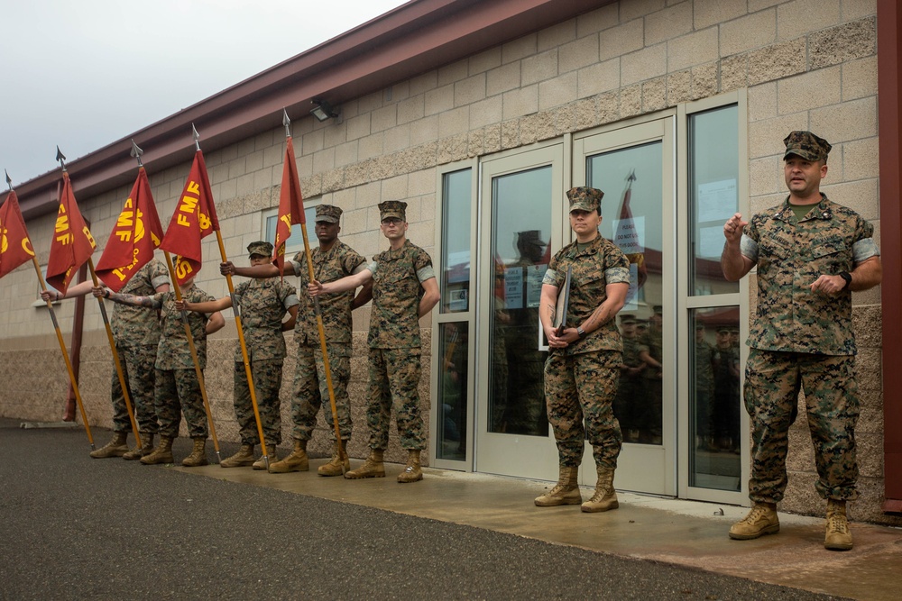 1st Radio Battalion Meritorious Gunnery Sergeant Promotion