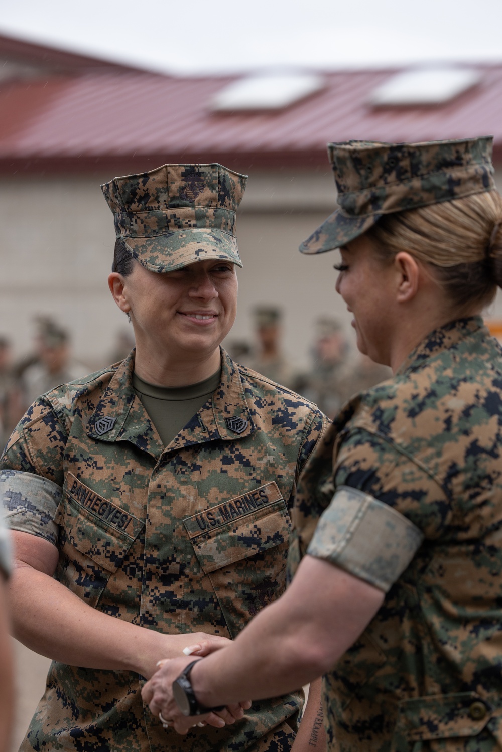 1st Radio Battalion Meritorious Gunnery Sergeant Promotion