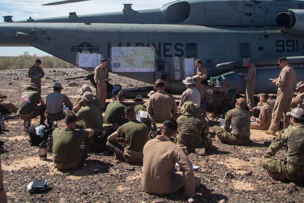 WTI 2-23: CH-53 Battle Drills