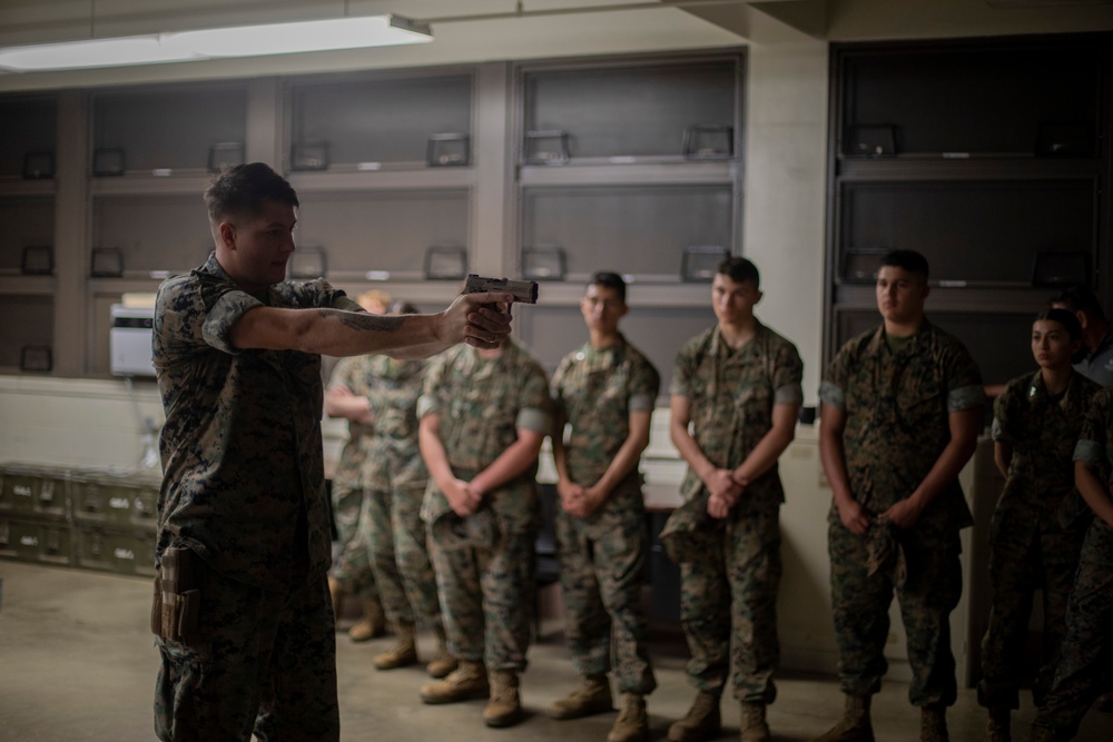 Tolleson High School, Arizona, Marine Corps Junior Reserve Officer Training Corps program visits Marine Corps Base Hawaii