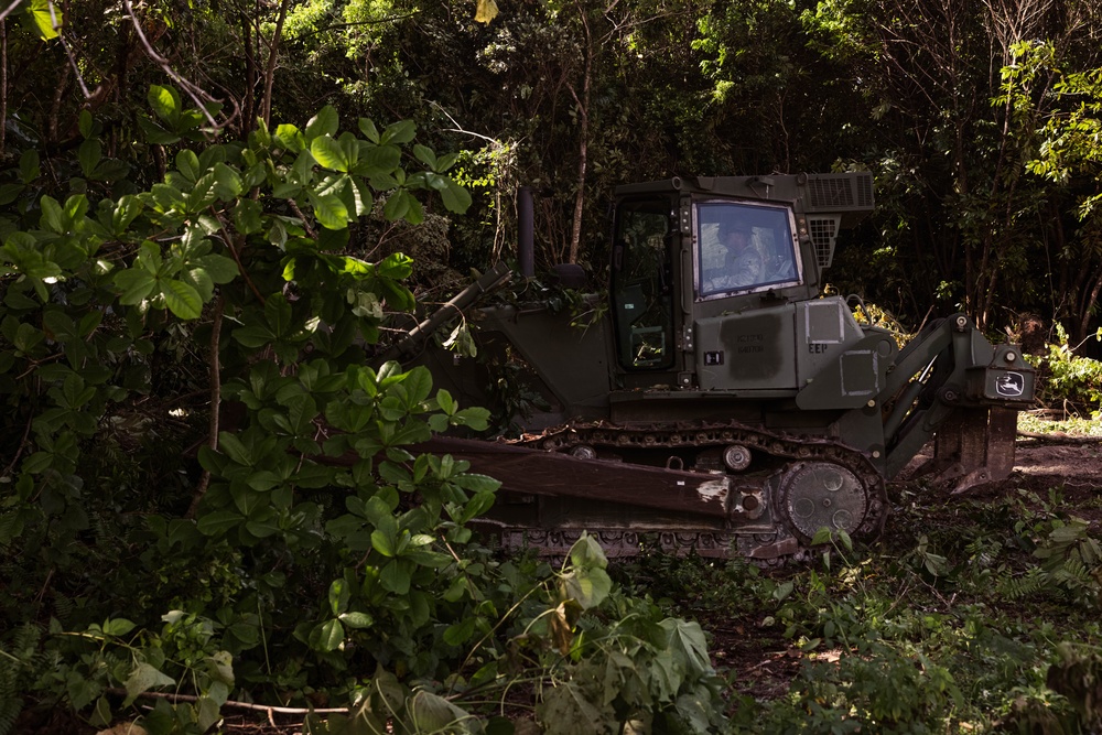 MCED Palau 23.1 – Marines begin construction projects in Peleliu