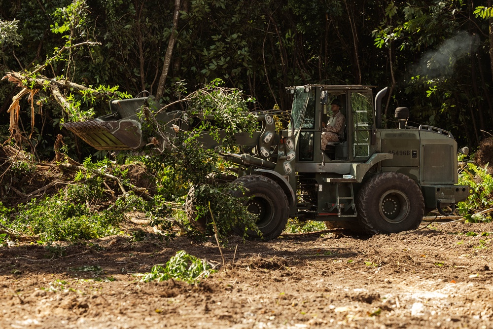 MCED Palau 23.1 – Marines begin construction projects in Peleliu